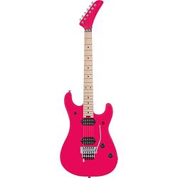 Foto van Evh 5150 series standard neon pink mn elektrische gitaar