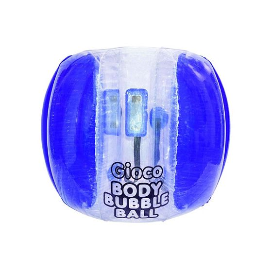 Foto van Gioco bubbelvoetbal blauw 120 cm