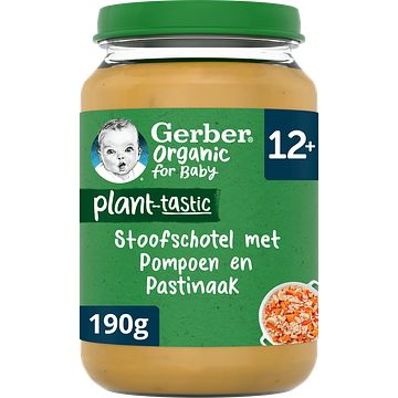 Foto van Gerber® planttastic stoofschotel met pompoen en pastinaak 12+ bij jumbo