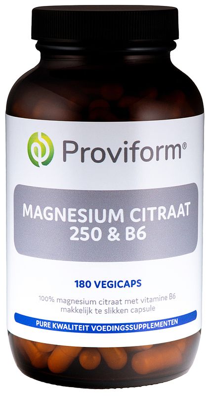 Foto van Proviform magnesium citraat 250 mg & b6 capsules