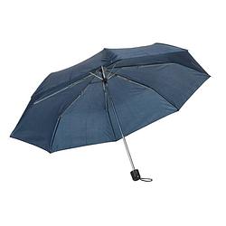 Foto van Opvouwbare mini paraplu donkerblauw 96 cm - paraplu's