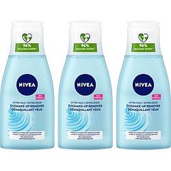 Foto van Nivea gentle eye makeup remover 3 x 125ml bij jumbo