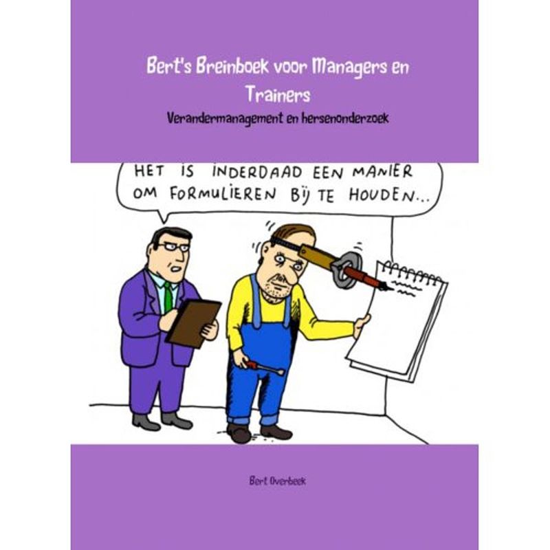 Foto van Bert's breinboek voor managers en trainers