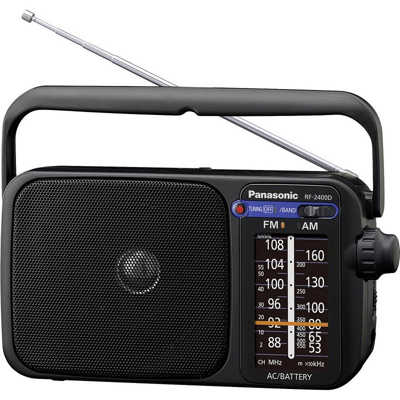 Foto van Panasonic panasonic deutsch.ce transistorradio vhf (fm) zwart