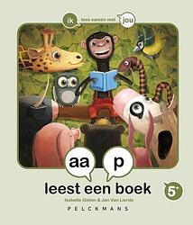 Foto van Aap leest een boek - isabelle gielen - hardcover (9789059249448)