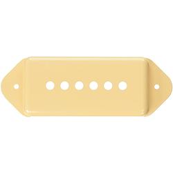 Foto van Gibson p-90 / p-100 pickup cover dog ear cream elementkap voor gitaar