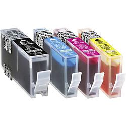 Foto van Basetech cartridge vervangt hp 364xl compatibel combipack zwart, cyaan, magenta, geel bth62 1712,0005-126