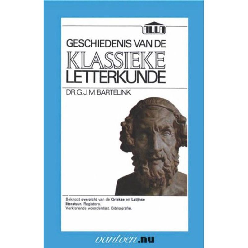 Foto van Geschiedenis van de klassieke letterkunde -