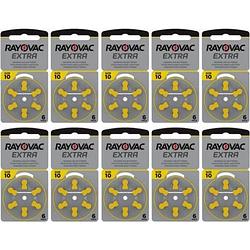 Foto van Rayovac extra hoorbatterijen 10 geel 60 pack