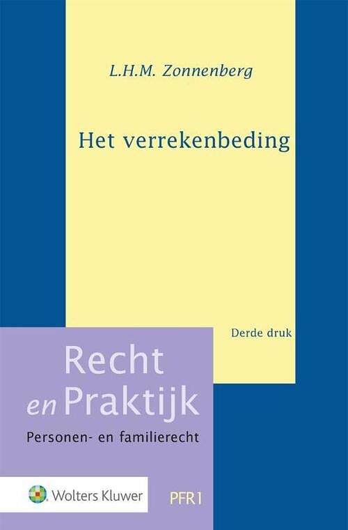 Foto van Het verrekenbeding - l.h.m. zonnenberg - paperback (9789013154566)