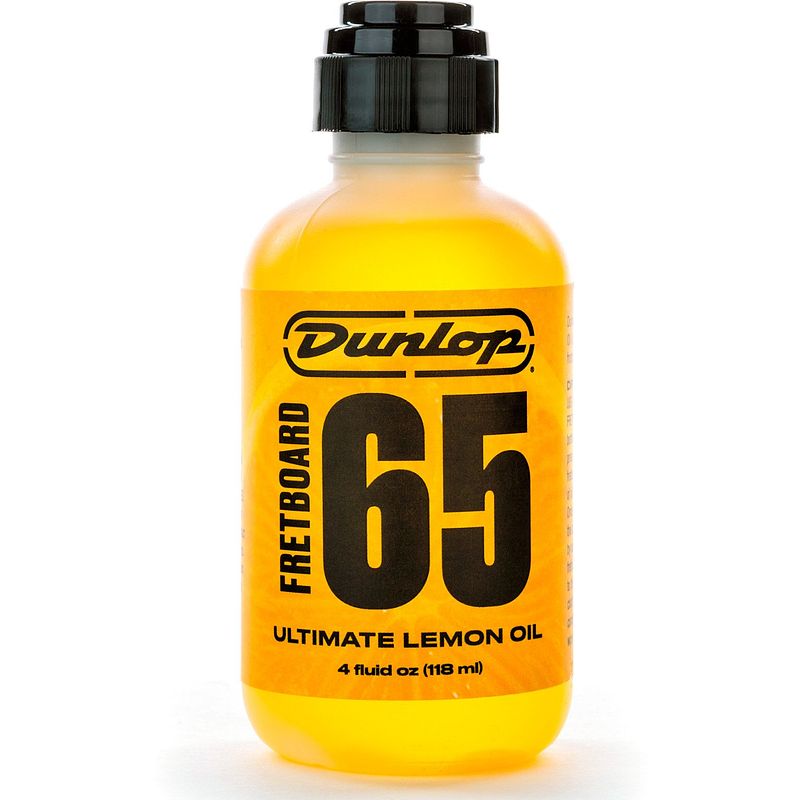 Foto van Dunlop 6554 formula 65 fretboard ultimate lemon oil