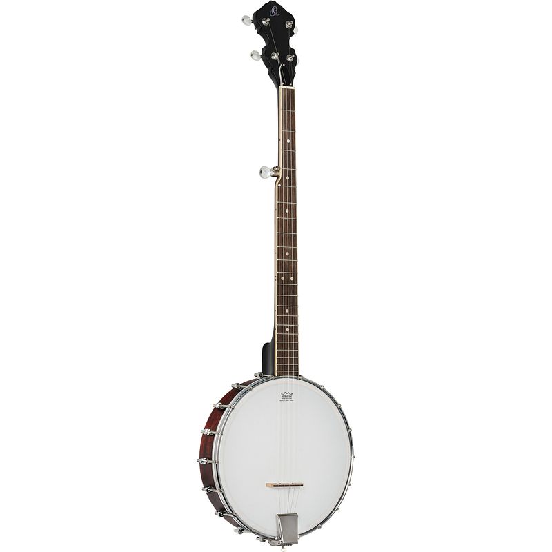 Foto van Ortega americana series obj150op-wb 5-string banjo vijfsnarige open back banjo