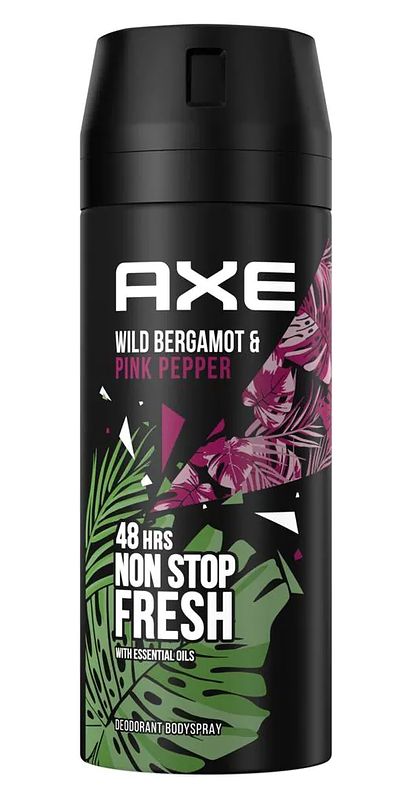 Foto van Axe wild fresh bergamot & pink pepper deo & bodyspray