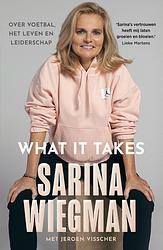 Foto van What it takes - sarina wiegman, jeroen visscher - ebook