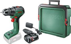 Foto van Bosch universaldrill 18v-60 + 2.5 ah accu (1x) + systembox s