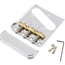 Foto van Fender american professional tele 3-saddle bridge assembly brug voor fender telecaster