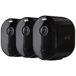 Foto van Arlo pro4 spotlight black, 3cam kit vmc4350b-100eus wifi ip-bewakingscameraset met 3 cameras 2560 x 1440 pixel