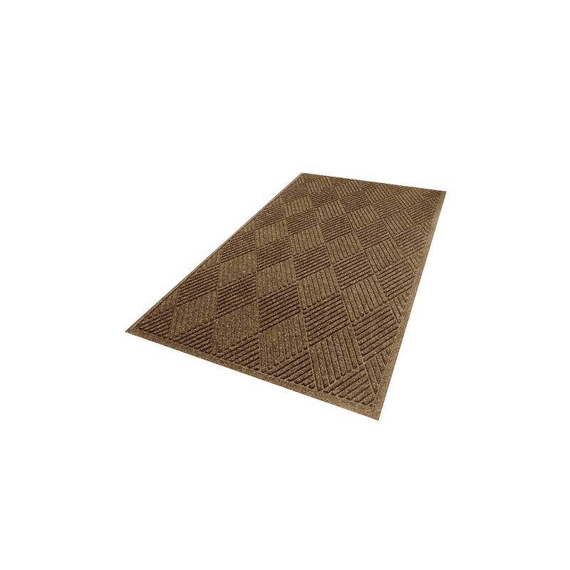 Foto van Waterhog diamond droogloopmat / schoonloopmat 60x90 cm - fashion border - camel