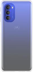 Foto van Just in case soft motorola moto g51 back cover transparant