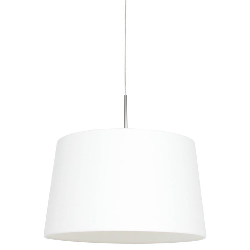 Foto van Moderne hanglamp - steinhauer - metaal - modern - e27 - l: 45cm - voor binnen - woonkamer - eetkamer - zilver