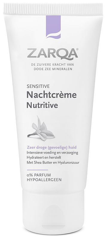 Foto van Zarqa nachtcrème nutritive sensitive