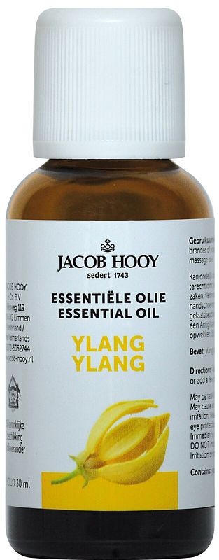 Foto van Jacob hooy essentiële olie ylang ylang