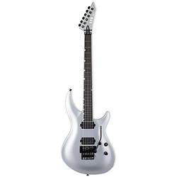 Foto van Esp ltd deluxe h3-1000fr metallic silver elektrische gitaar