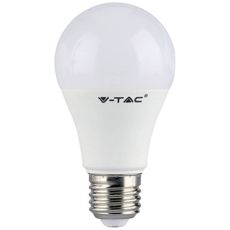 Foto van V-tac 217121 led-lamp energielabel f (a - g) e27 peer 4.80 w warmwit (ø x h) 35 mm x 110 mm 1 stuk(s)