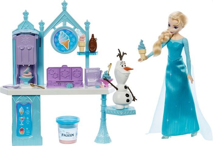 Foto van Frozen disney elsa en olaf speelset