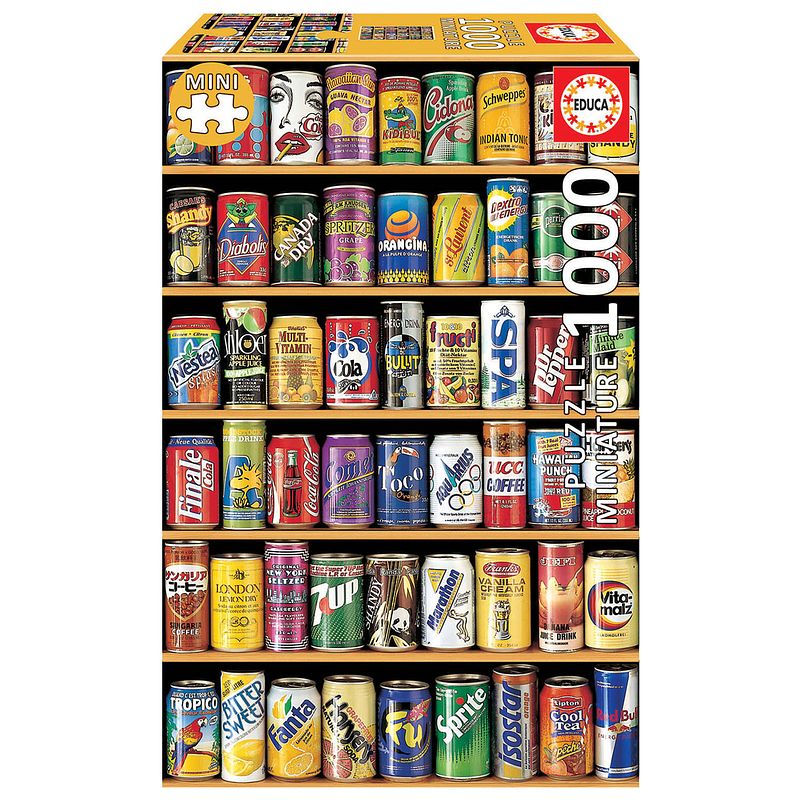 Foto van Educa soft cans - miniature series (1000)