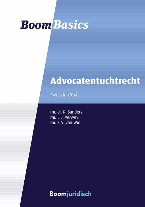 Foto van Boom basics advocatentuchtrecht - e.a. van win, l.e. verwey, r. sanders - ebook (9789051892109)