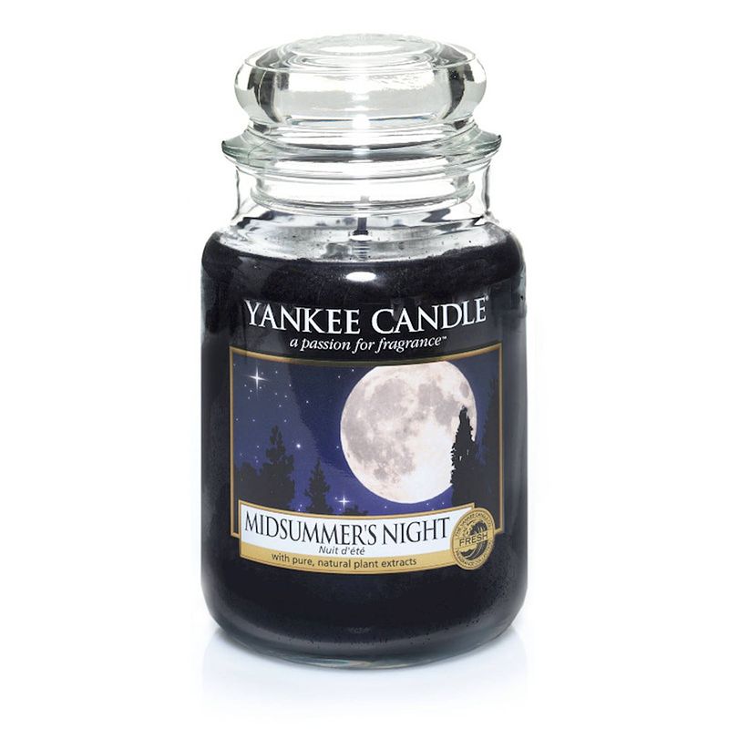 Foto van Yankee candle - midsummers night geurkaars - large jar - tot 150 branduren