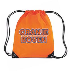 Foto van Koningsdag rugtas oranje - oranje boven - waterafstotend - 45 x 34 cm - rugzakken