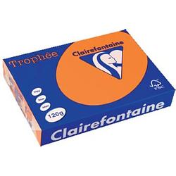 Foto van Clairefontaine trophée pastel a4 oranje, 120 g, 250 vel