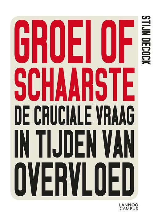 Foto van Groei of schaarste - stijn decock - ebook (9789401442633)