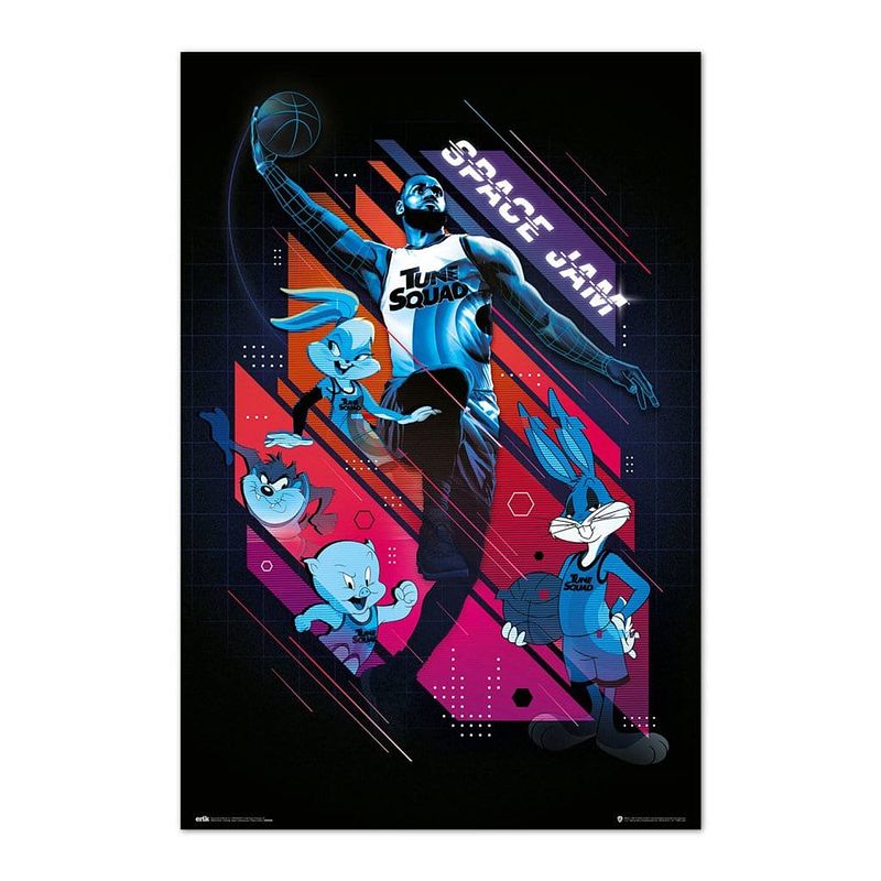 Foto van Grupo erik space jam 2 all characters poster 61x91,5cm