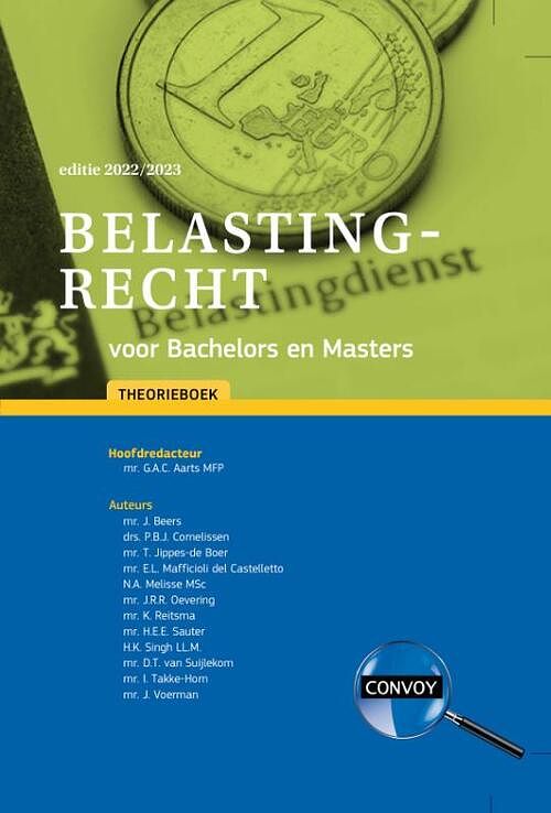 Foto van Belastingrecht voor bachelors en masters - g.a.c. aarts - hardcover (9789463173209)