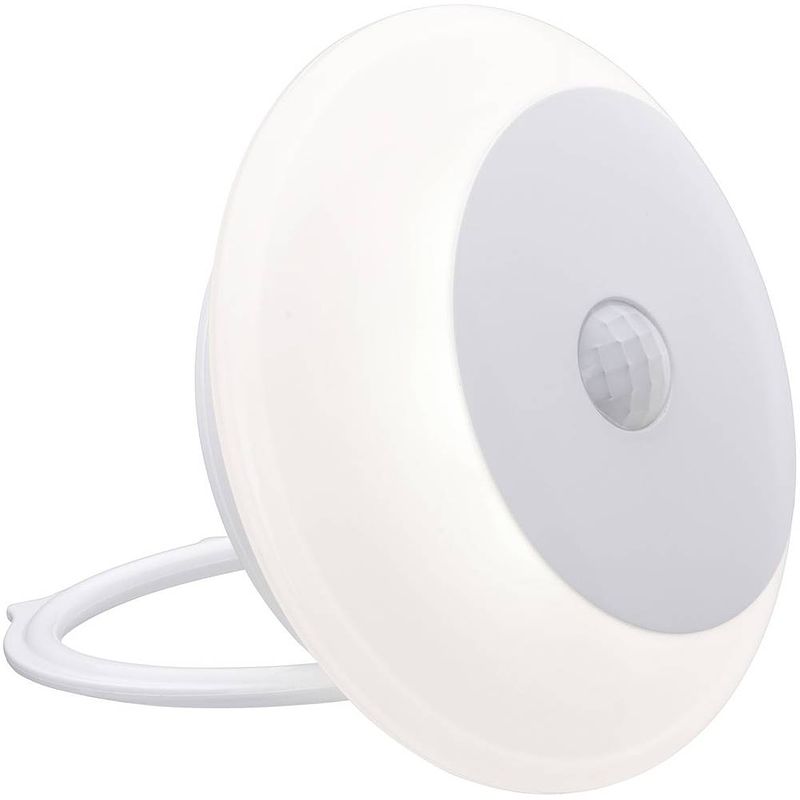 Foto van Paulmann viby 92492 led-nachtlamp met bewegingsmelder rond led warmwit wit