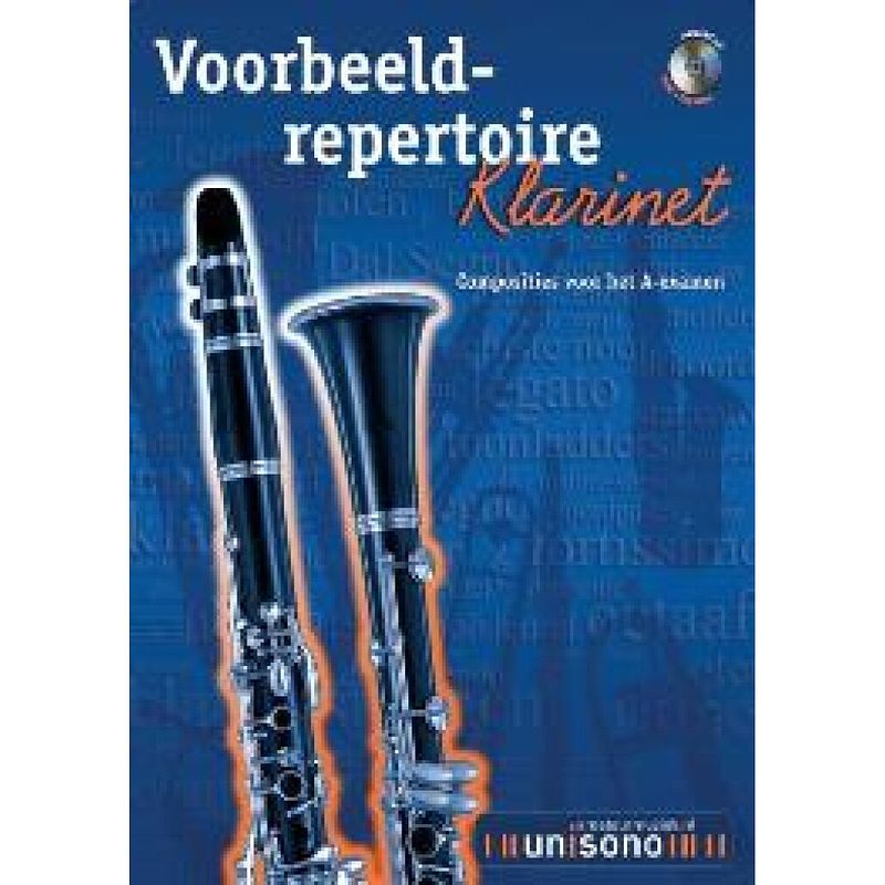 Foto van Hal leonard voorbeeldrepertoire a klarinet composities voor het a-examen