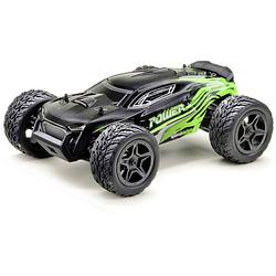 Foto van Absima power zwart/groen 1:14 rc auto elektro truggy 4wd rtr 2,4 ghz