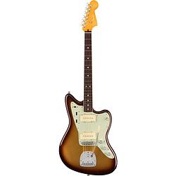 Foto van Fender american ultra jazzmaster mocha burst rw met koffer