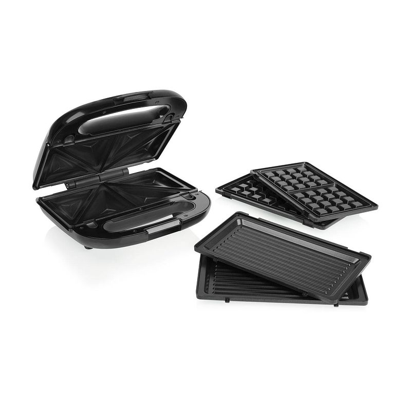 Foto van Tristar multi tosti-ijzer sa-3071 - sandwich maker 3-in-1 - tosti-ijzer, wafelijzer en contactgrill - antiaanbaklaag