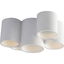 Foto van Eco-light i-banjie-pl5 banjie plafondlamp gu10 45 w wit