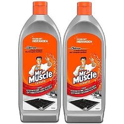 Foto van Mr. muscle - cera-fix voor keramische - halogeen en inductie kookplaten - kookplaatreiniger - 2 x 200 ml