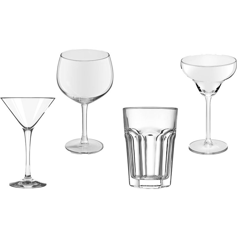 Foto van Royal leerdam cocktailset neutraal 65 cl - 4-delig