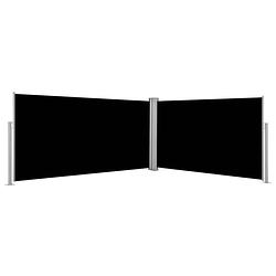 Foto van Vidaxl windscherm uittrekbaar 160x600 cm zwart