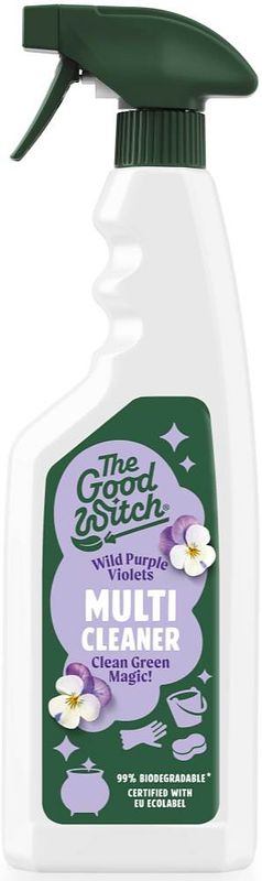 Foto van The good witch wild purple violets multi cleaner spray