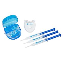 Foto van Optismile teeth whitening kit tandenbleekset met peroxide - zelf je tanden bleken - voor 9 behandelingen