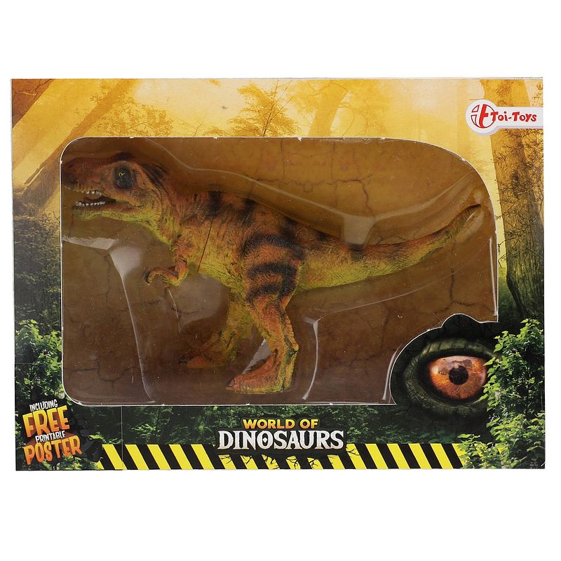 Foto van Toi-toys dinosaurus liacertops bruin 20 cm