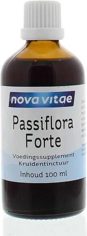 Foto van Nova vitae passiflora forte tinctuur